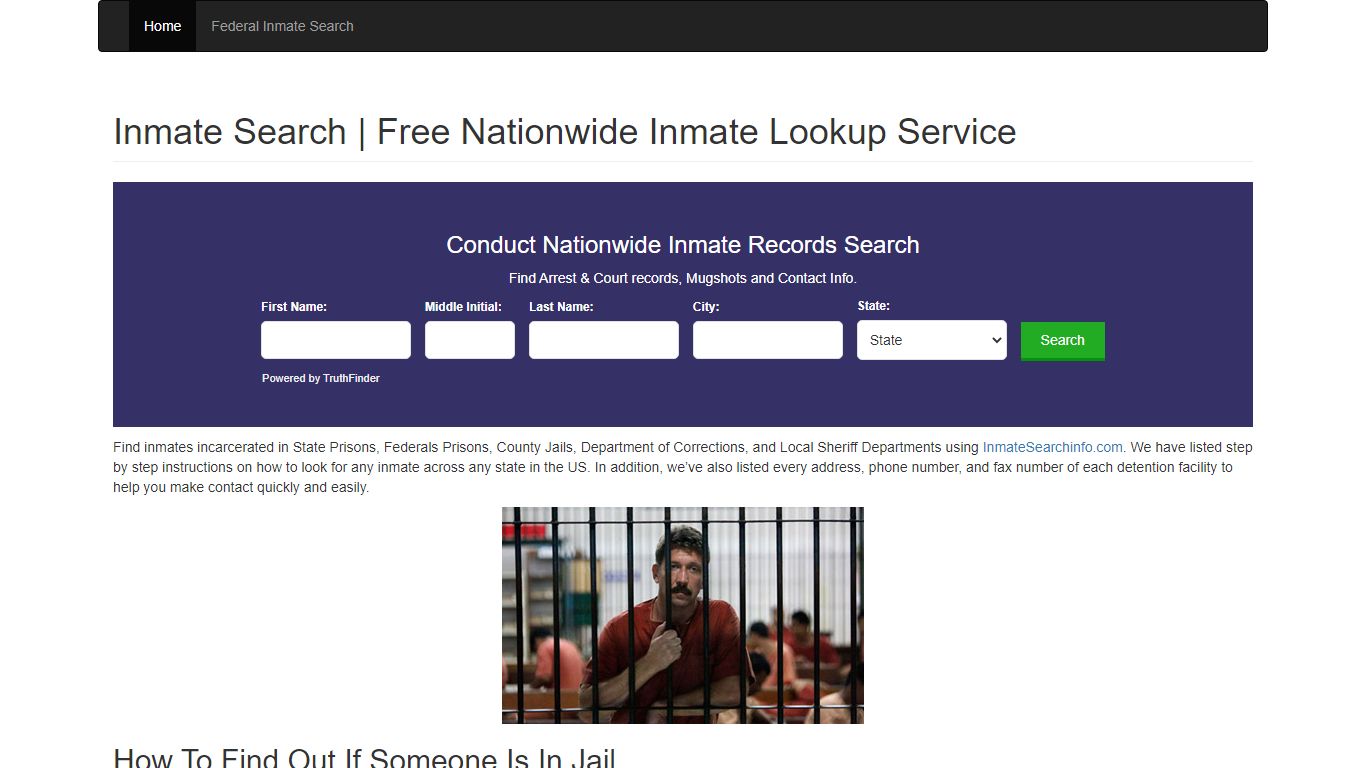 California Inmate Search - CA Department of Corrections Inmate Locator